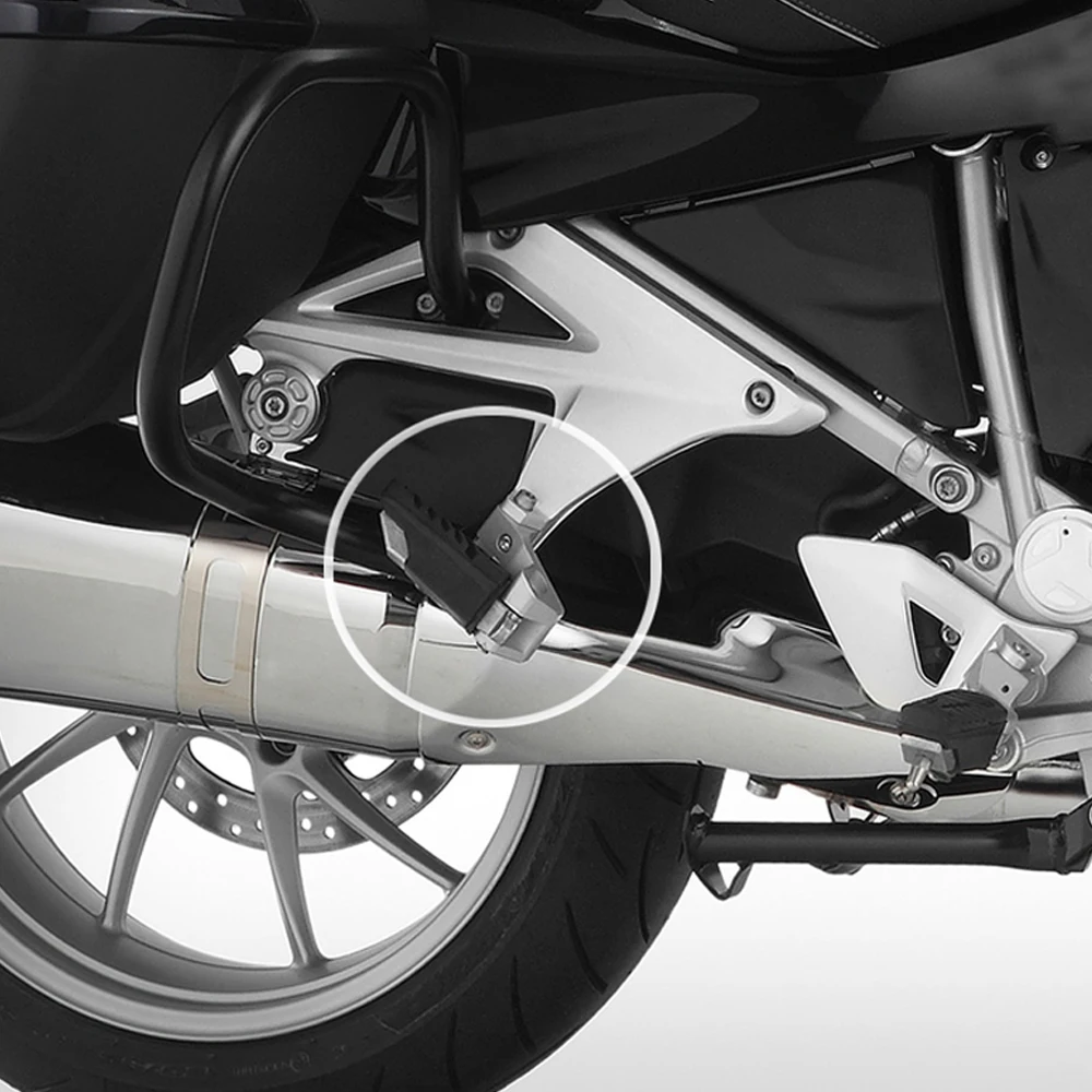 Motorcycle Aluminum Passenger Foot Peg Footpeg Footrest Lowering Kit For BMW R1250RT R1200RT R 1250 1200 RT LC Moto Accessories