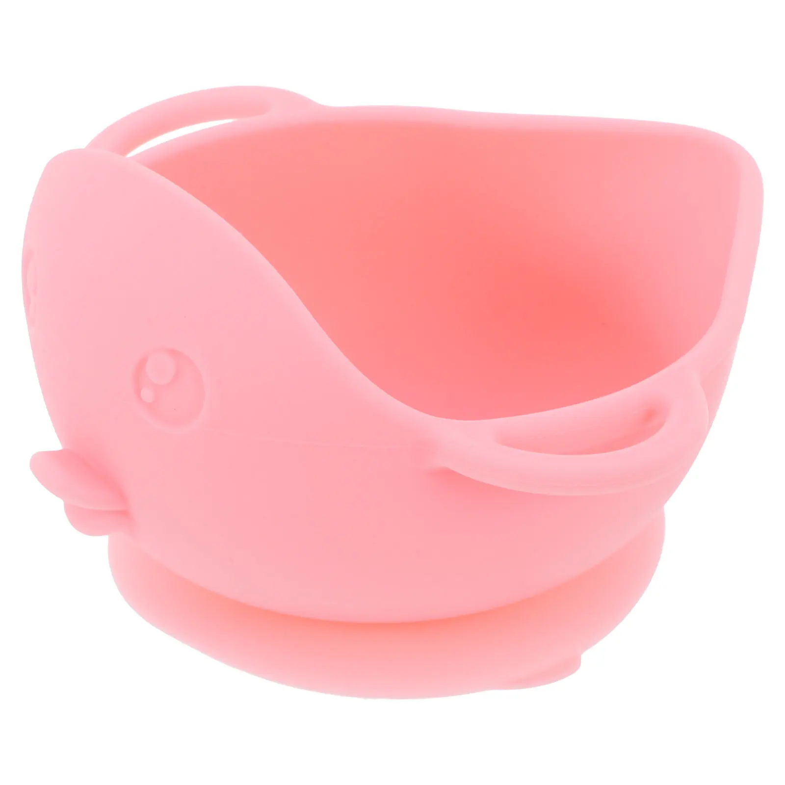 

1Pcs Cartoon Piggy Silicone Suction Dinner Plate for Babies High Temp Resistant Flexible Anti Drop Travel Friendly Baby