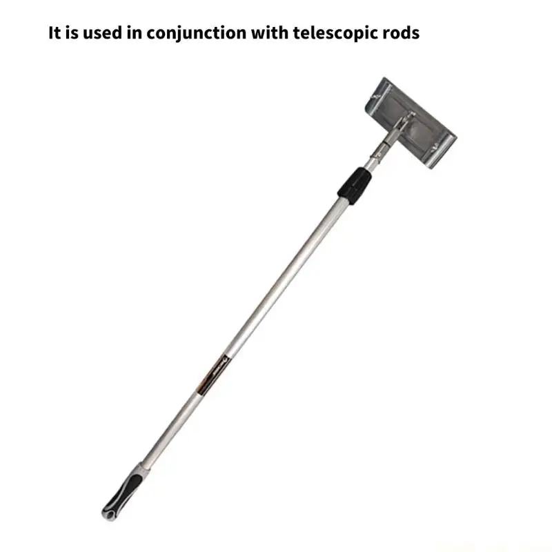 

A2BE Ergonomic Sandpaper Frame Poles Sander Head For Extended Use Aluminum Construction Reduces Fatigue for Multiple Surfaces