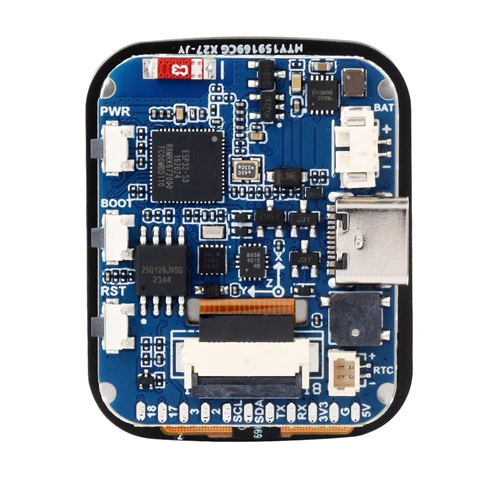 ESP32-S3 1,69-Zoll-IPS-Touch-LCD-Display-Entwicklungsboard 240×280 ST7789V2 SPI-Displaymodul 6-Achsen-Sensor Elektronik-Kit – Detail 6