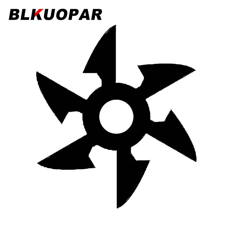 BLKUOPAR النينجا صورة ظلية ملصقات السيارات الفينيل DIY الشارات انسداد خدش لوح التزلج واقية من الشمس ويندوز الديكور اكسسوارات السيارات