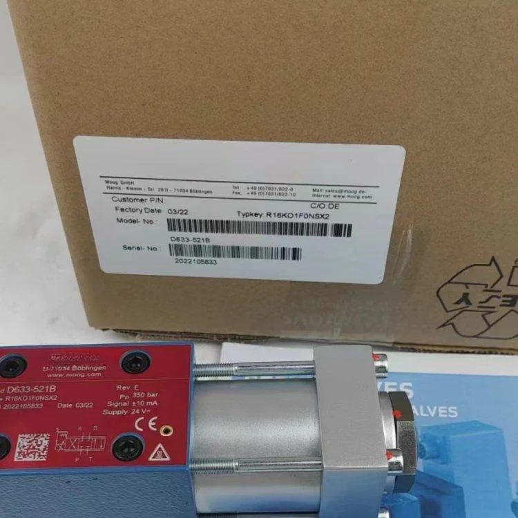 Electro-Hydraulic Servo Valve D633 Series Valves D633-308B D633-515B D633-313B D633-521B