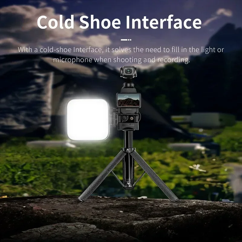 Adaptador de extensión para Osmo Pocket 3, mango de extensión de borde de protección, marco Protector para accesorios de cámara DJI Osmo Pocket 3