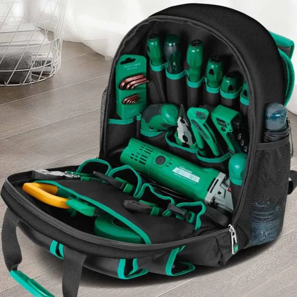 Multifunctional Tools Wrench Organizer Backpack Professional Oxford Bag Electrician Tools Storage Equipment Work Accessories