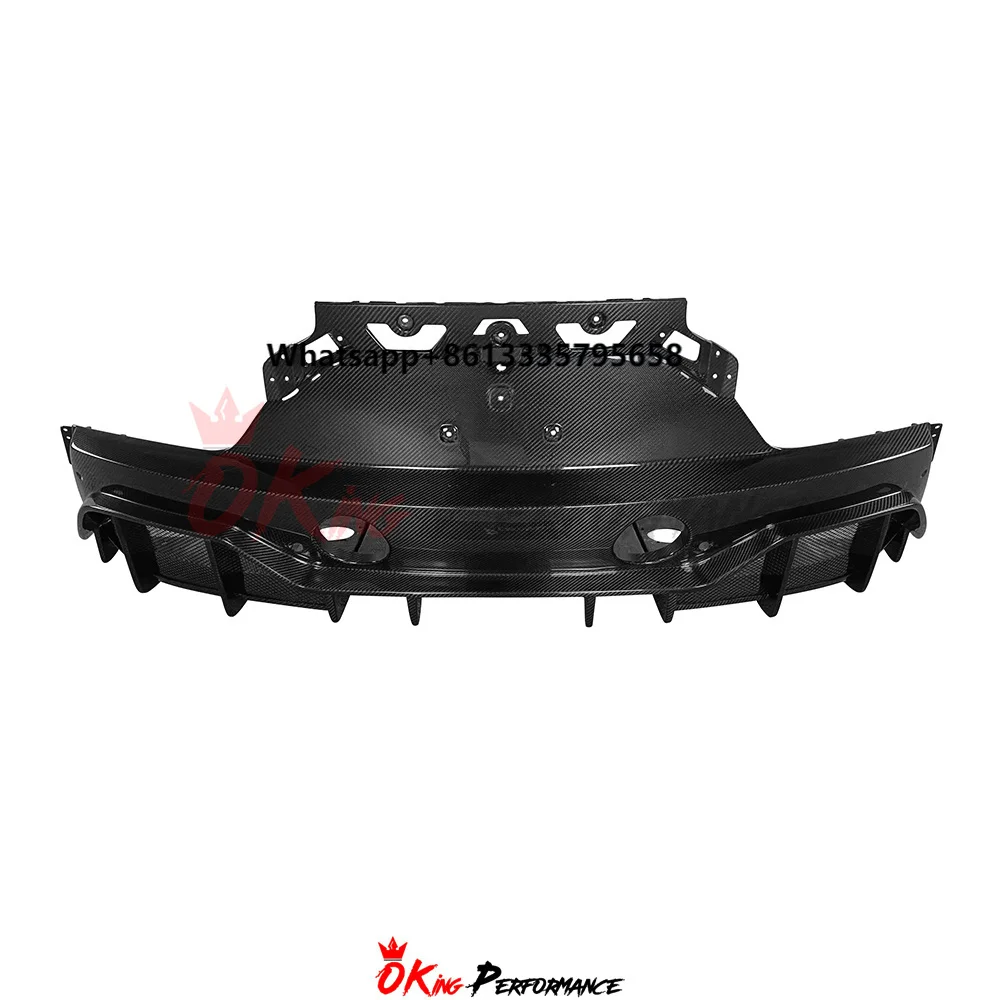 Difusor traseiro estilo SD para Maserati MC20 Dry Fiber de carbono BodyKit