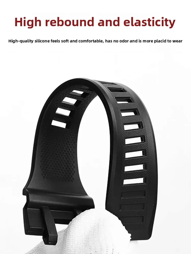 مناسبة لحزام ساعة السيليكون G-SHOCK Casio الأسود GBA-900-1A/GBA-900CB