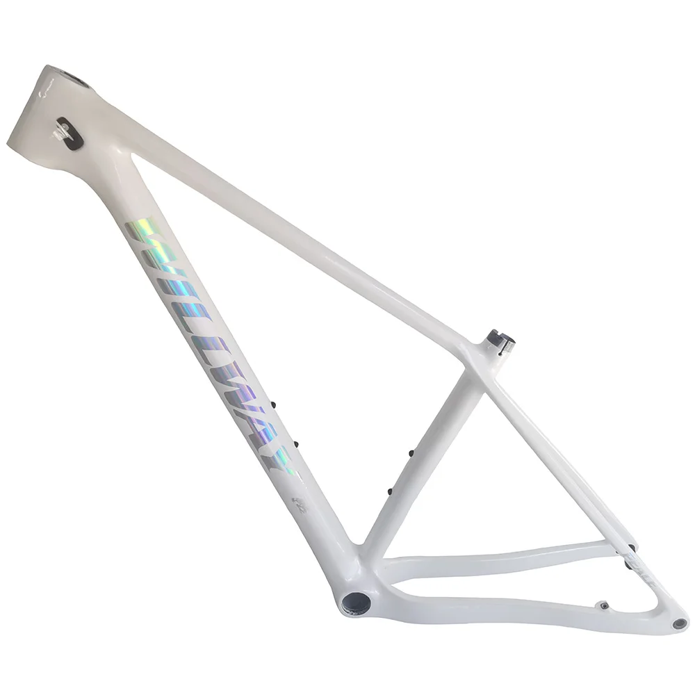 

MTB Carbon Frame 29 Boost 2023 WILLWAY Light Weight Bicycle Frame Carbon,Pearl White