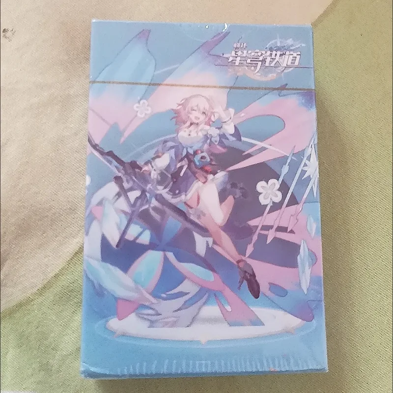 Honkai Star Rail Playing Card Jing Yuan Dan Heng Natasha Kafka Clara Card Games Hobby Collectibles Board Game Anime Kid Toys