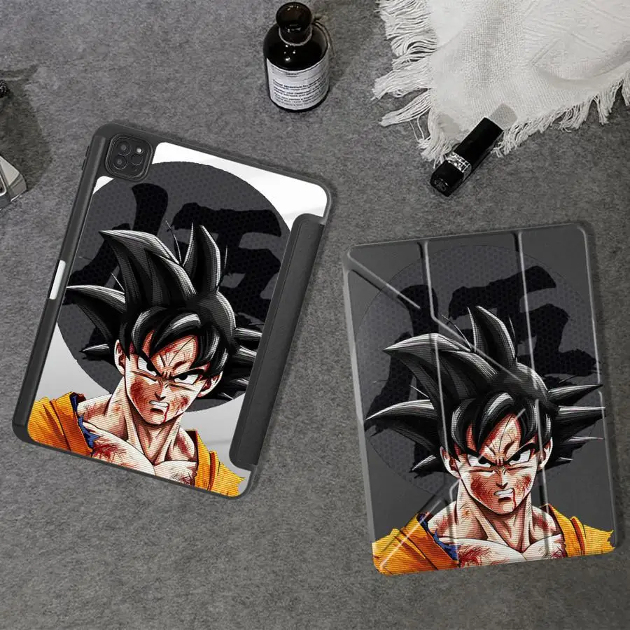 

New Dragonball Anime Tablet Case For iPad Pro 11th 10th 9th 8th 7th 12.9inch Pro 2025 Air 4 5 M3 M2 1 2 M4 11inch Mini 6 7