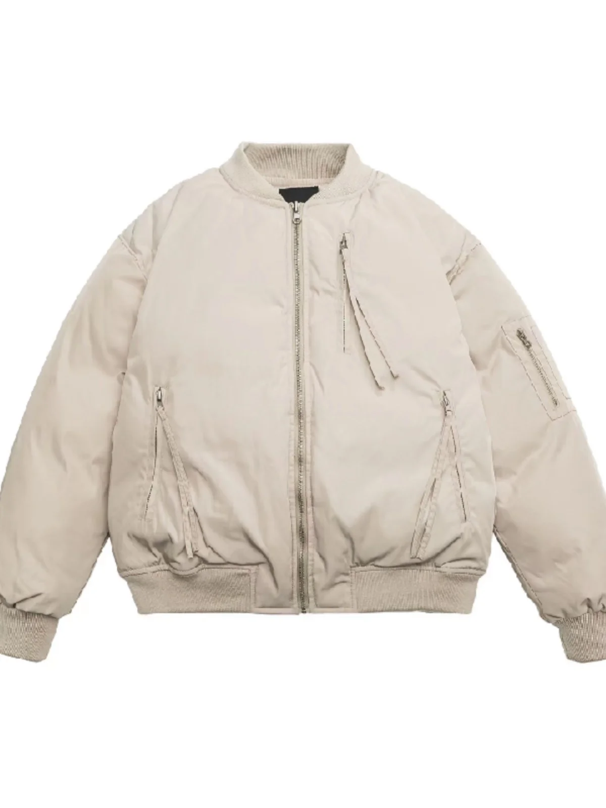 

Ретро-японская свободная мужская бейсбольная мотоциклетная куртка, зимняя универсальная куртка-пилот, модная брендовая верхняя одежда для пар