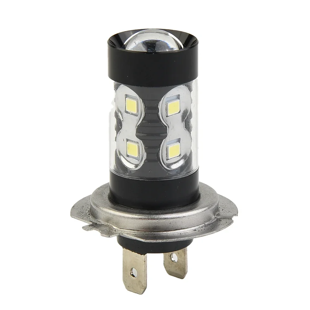 Light H7 Fog Light Bulbs White Light Bulbs Headlight High Power Lamp 160W 2pcs Aluminum DC 9V-36V High Quality