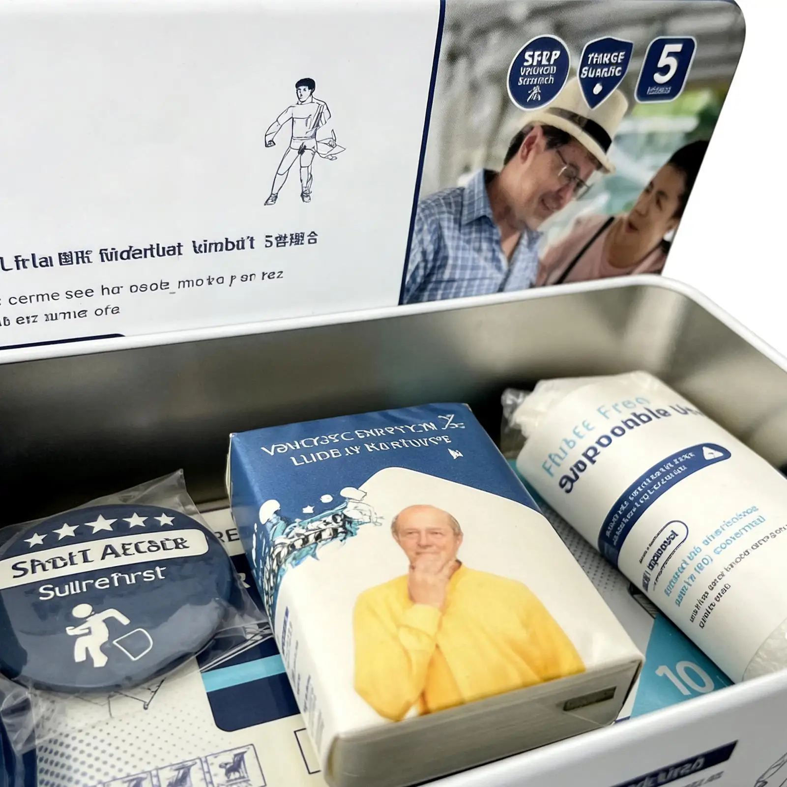 Kit di sopravvivenza per bavaglio scoreggia portatile Set di sopravvivenza per cacca Esilarante relax con fazzoletti Strumento di sopravvivenza per scherzi di cacca per adolescenti Adulti