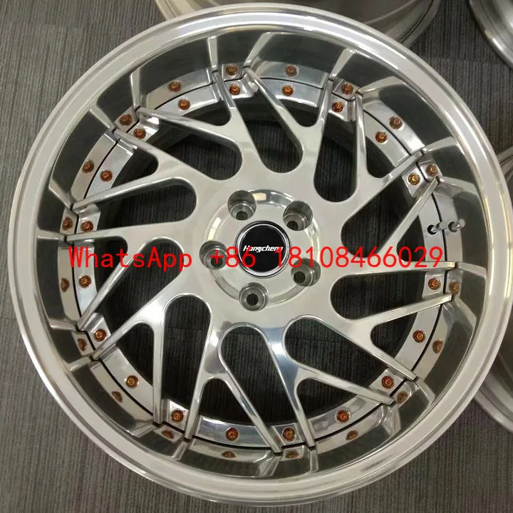 

Hot Sale Forged Wheel 18-24 Inch Deep Dish 2-Piece 5x112 5x120 6x139.7 Wheels