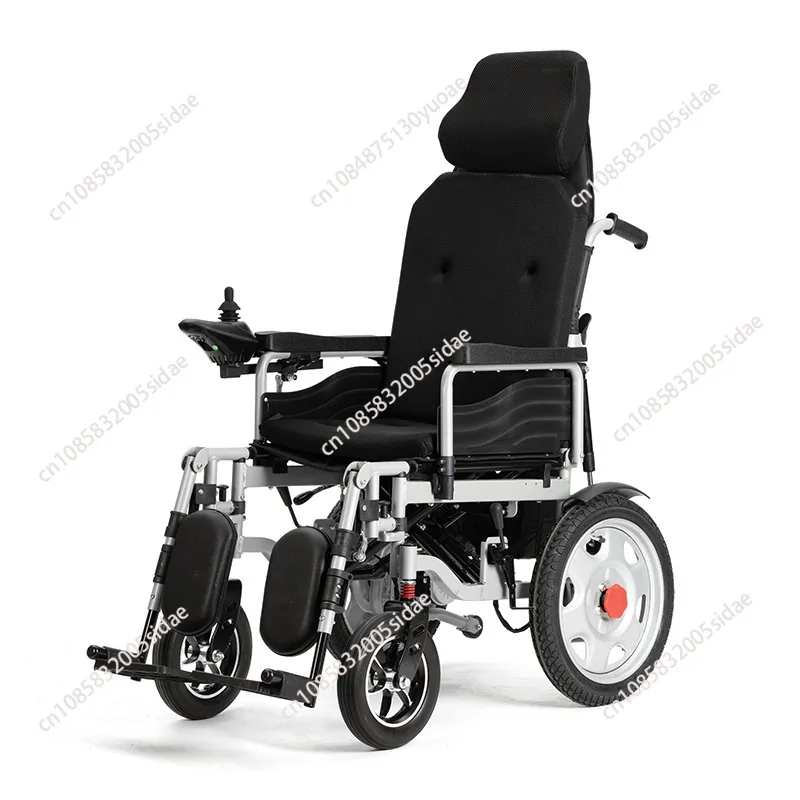 Manual backward left and right folding classic electric wheelchair
