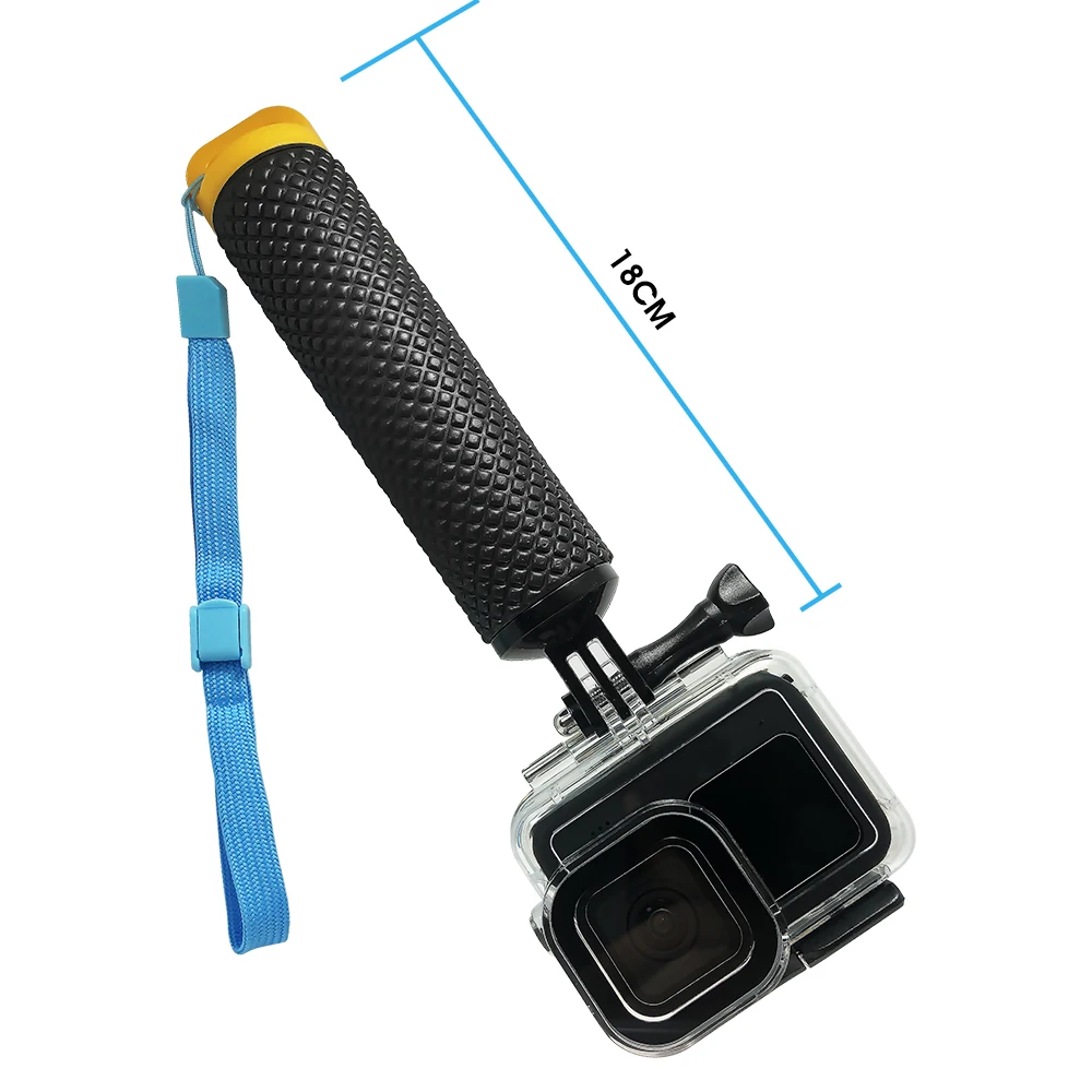 Wholesale Floating Hand Grip for Go Pro Hero 11 10 9 8 7 6 5 4 Black Waterproof Water Sport for DJI Action Insta360 Yi 4K GoPro