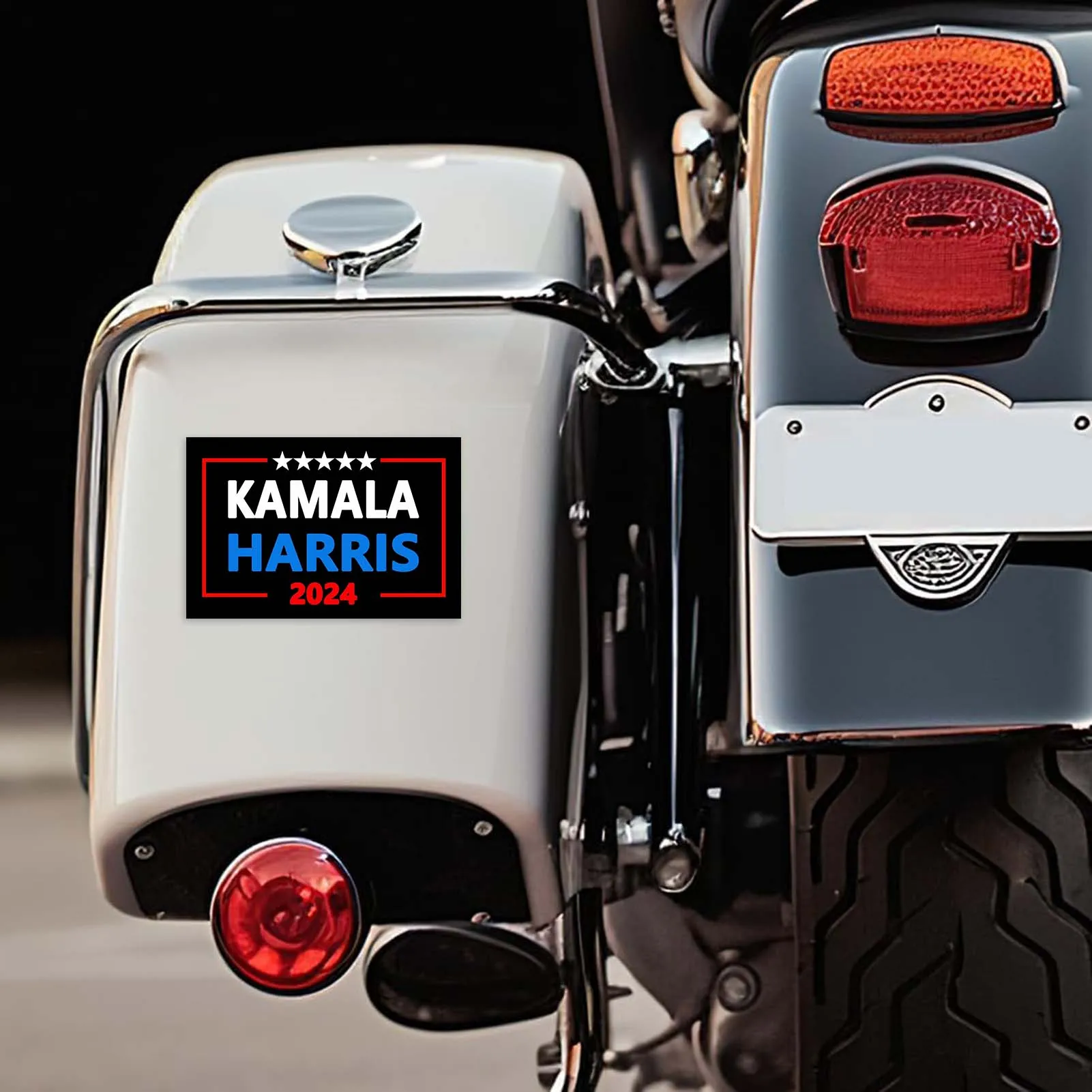 Kamala Decorative Car Stickers Window Waterproof Car Stickers for Motorcycle Window Bumper Wall