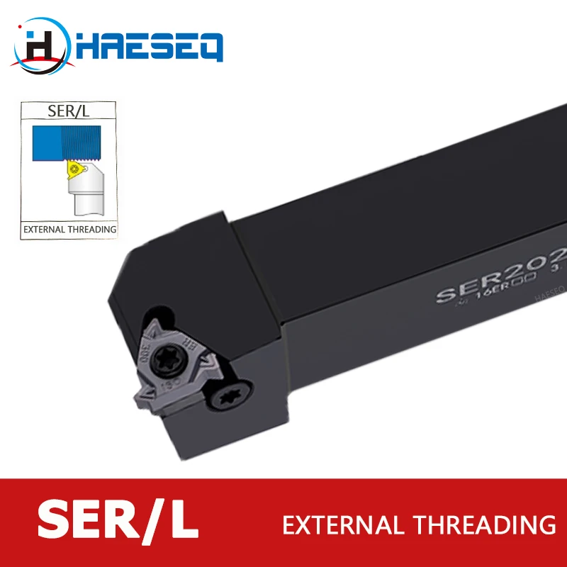 SER SEL ด้ายเครื่องมือ SER1010 SER1212 SER1616 SER2020 SEL1616 SEL2020 Gereedschaphouder Threading ผู้ถือเครื่องมือ