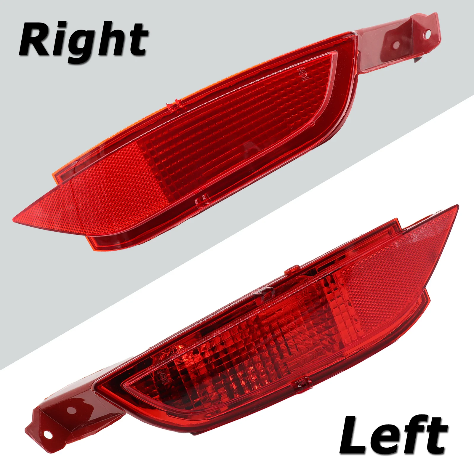 Rear Bumper Reflector Fog Lamp Tail Brake Light Right For Ford Fiesta Mk7 2008 2009 2010 2011 2012 2013 2014 CMAX 2010-2015