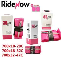 RideNow TPU Bike Inner Tube 700C 700x18 23 25 28 32 35 37 40 47C Ultralight Gravel Tire MTB Bicycle 29x1.5 1.75 TPU Inner Tube