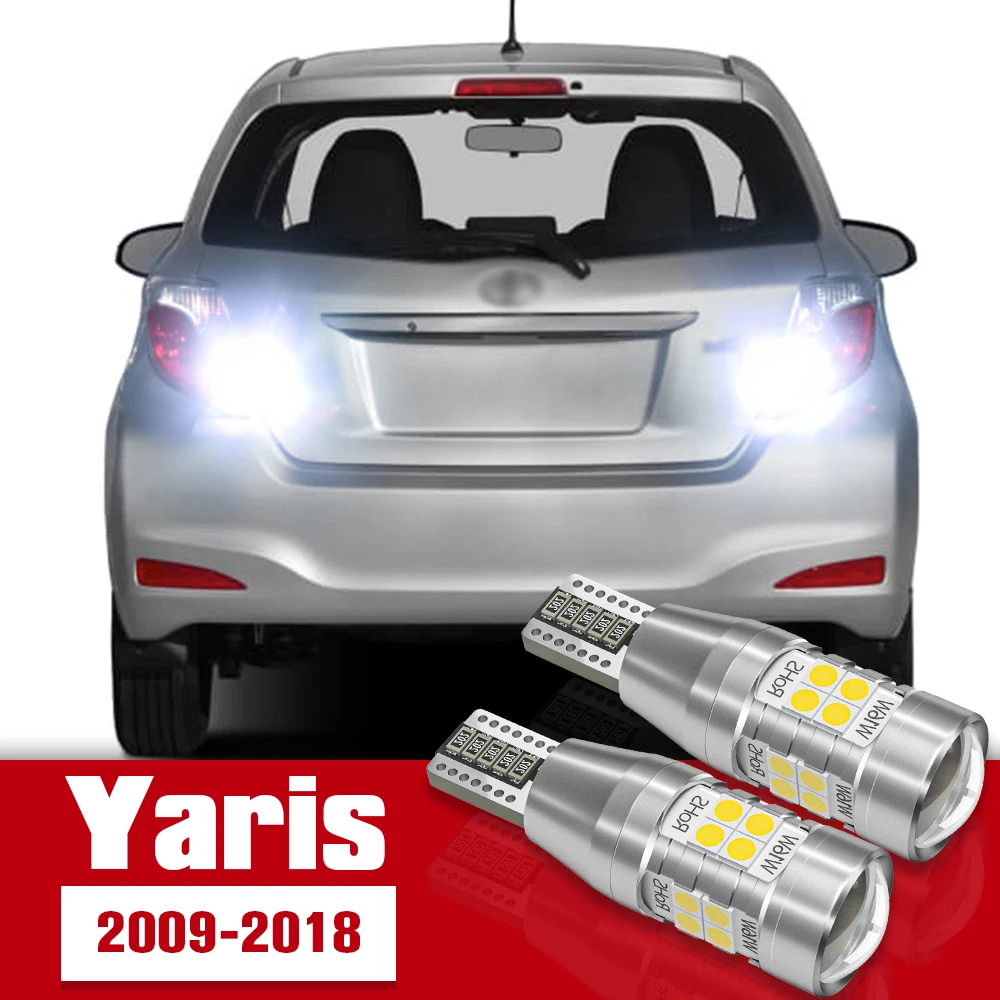 

2pcs LED Accessories Reverse Light Bulb Lamp For Toyota Yaris Vitz 2009-2018 2010 2011 2012 2013 2014 2015 2016 2017