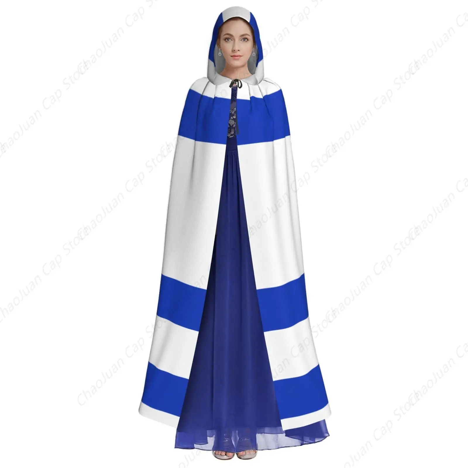 Hood Cloak,Hooded Cape Cloak,Halloween Witch Wizard Raven Vampire Cosplay Costume Flag