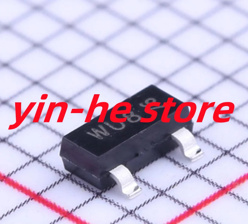 

30 шт. PBSS8110T, 215 SOT23 трафаретная печать WU8 NPN 1A 100 В SMD транзистор