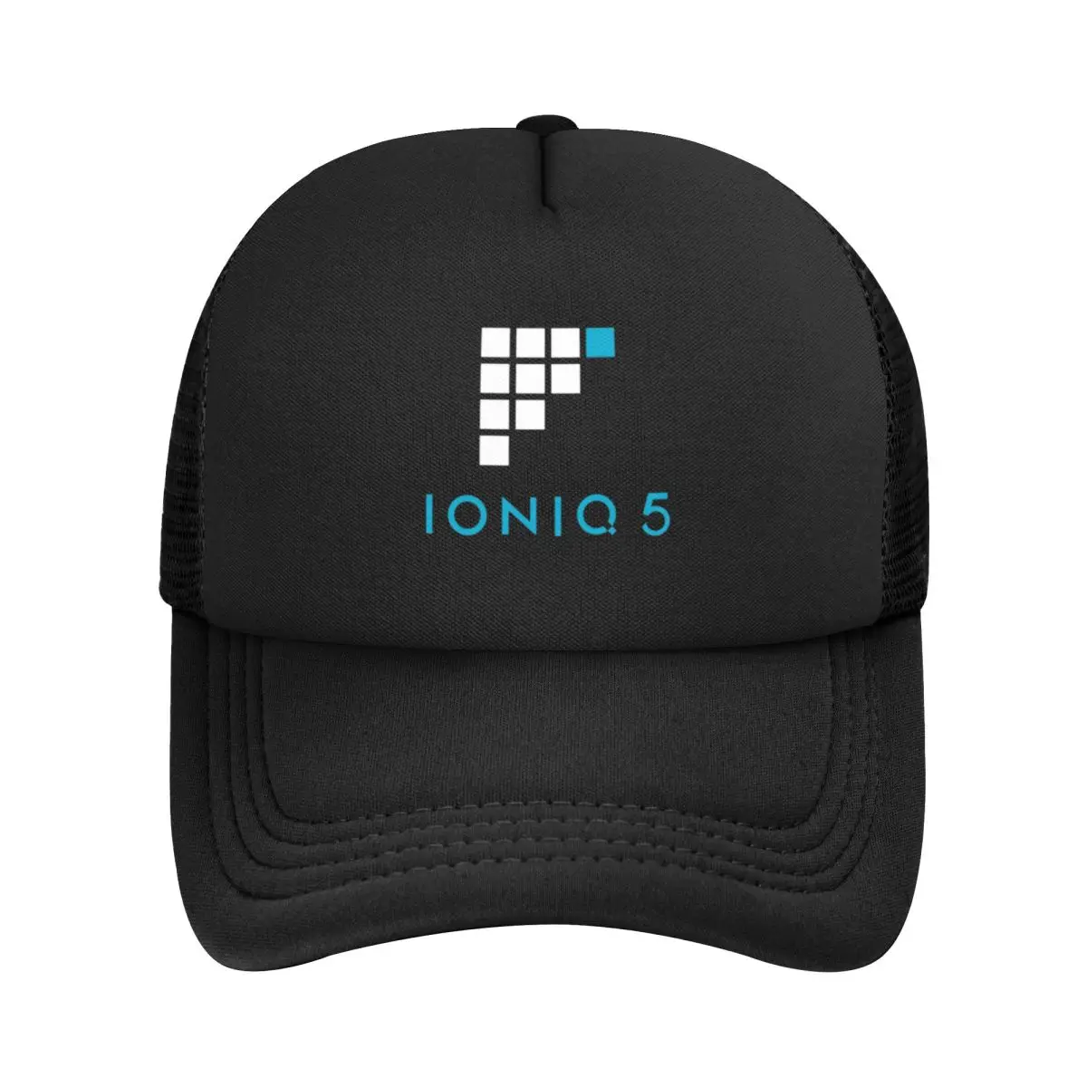 Ioniq 5 - Fully Charged Logo Mesh Baseball Caps Snapback Baseball Hats Breathable Casual Casquette Outdoor For Men's And Women's