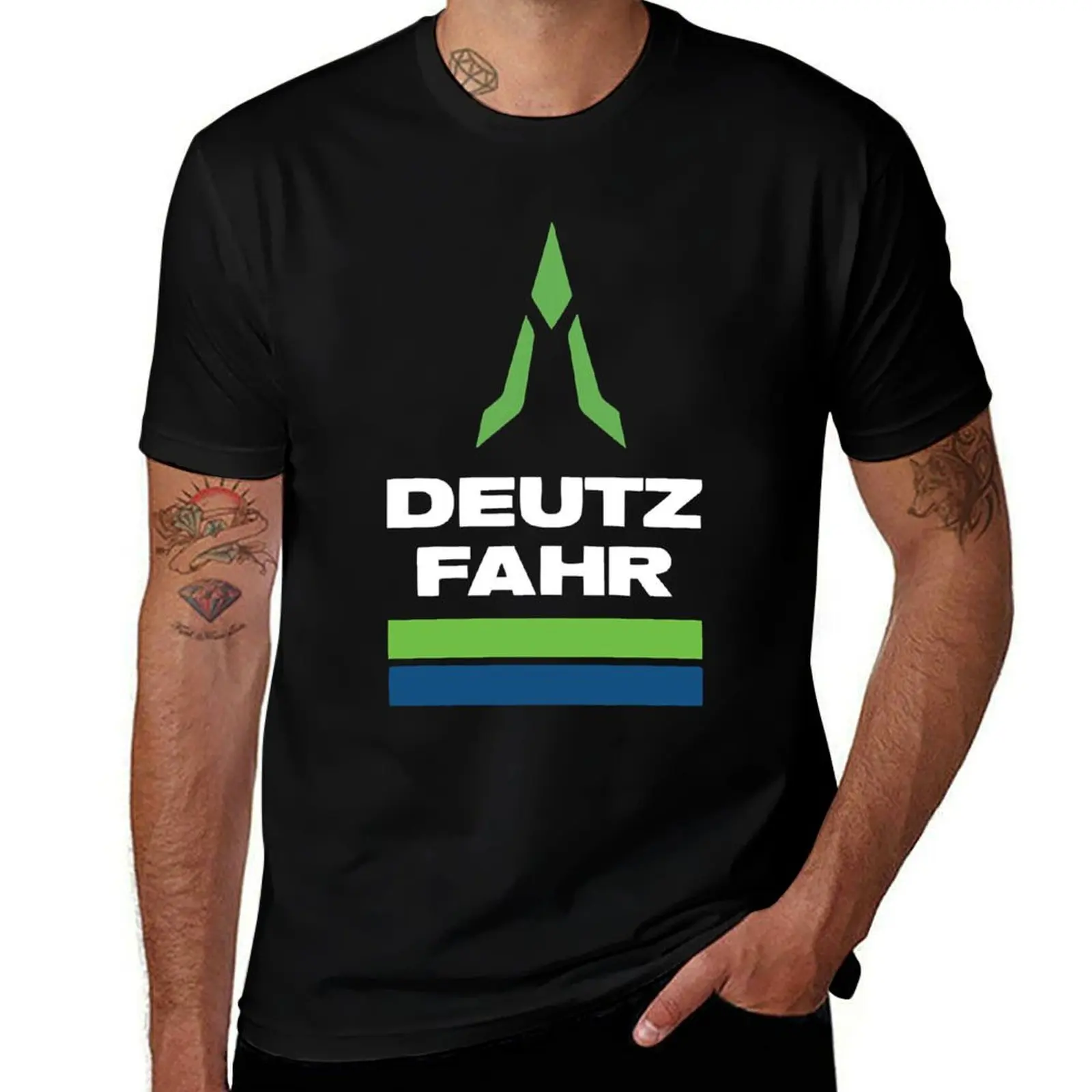 

Best seller deutz fahr logo merchandise essential T-Shirt Anime t-shirt boys whites valentines clothes T-shirt men