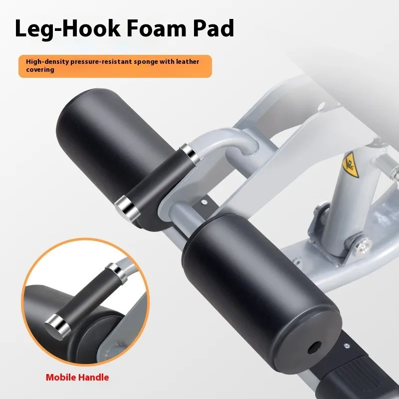 كرسي لياقة بدنية متعدد الوظائف لصالة الألعاب الرياضية التجاري الاحترافي مع لوح مائل قابل للتعديل للجلوس والبطن