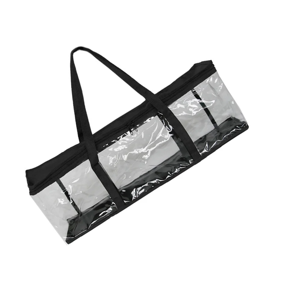 

Book Storage Bag DVD Case with Zipper Closure Holder for Music Disc Sports CD Pvc Bags Pouch