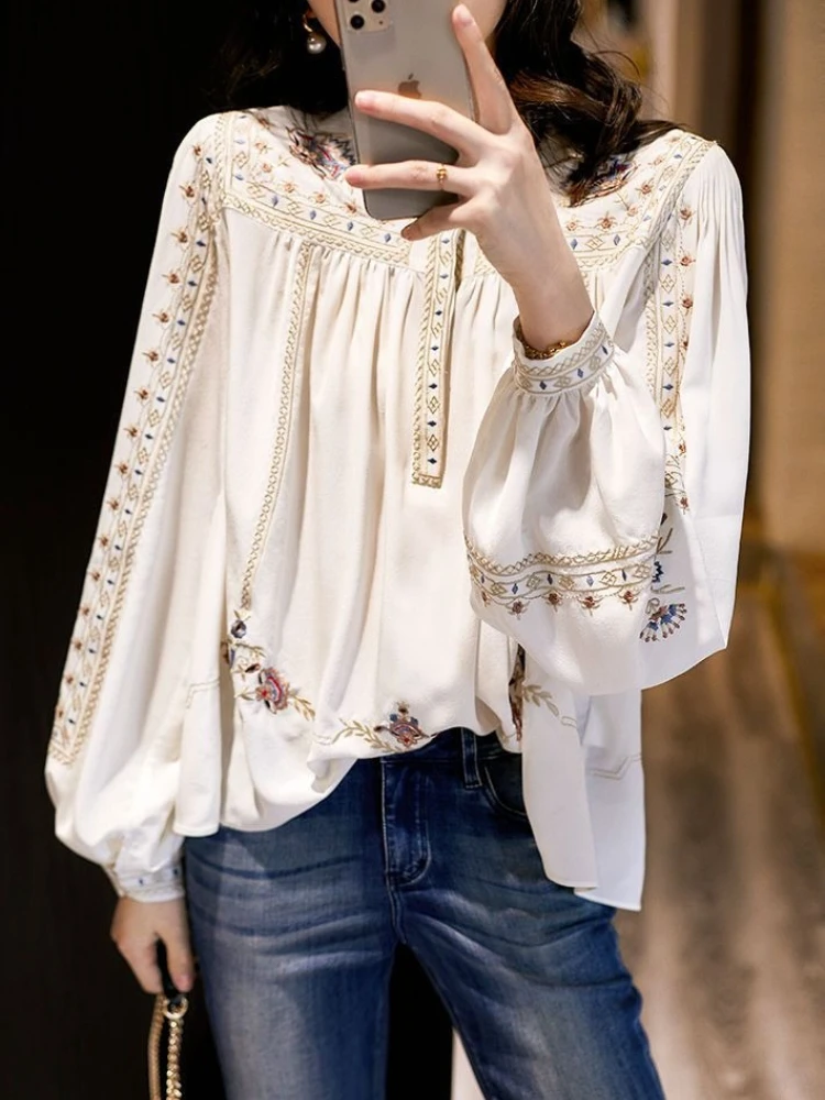 Blusa Feminina Estampada Versá - Ethnic Chic Fashion avaliação e preço
