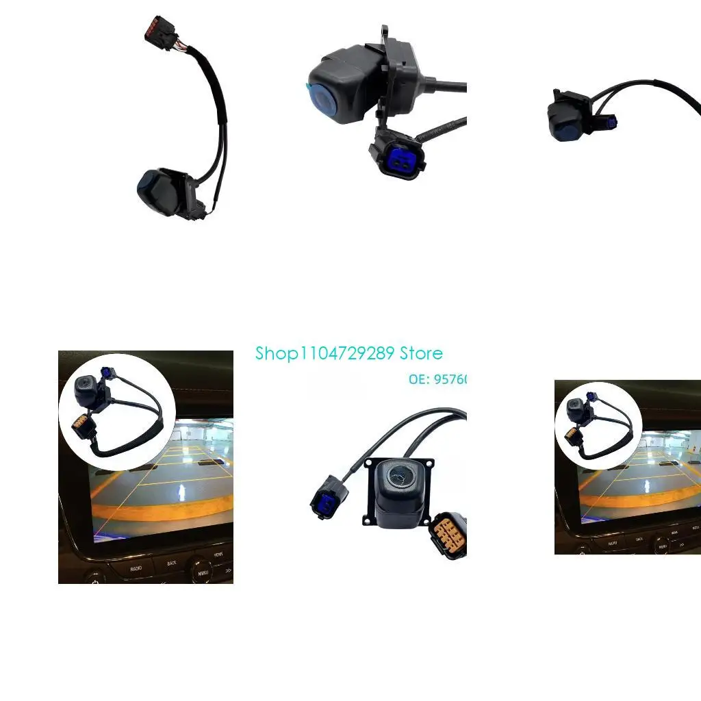 D8KE Vehicle Rear View Backup Camera Replacement, Parking Assist Camera with Attached Wiring Harness for Daily Reversing Repair
