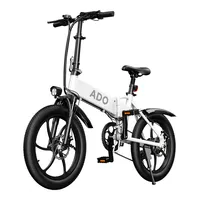 YA20 500W Electric Bike  20'Flodable Electric Bicycle 48V12.8AH Lithium Battery Ebike Men Women City BIke 350W Mountain Bike