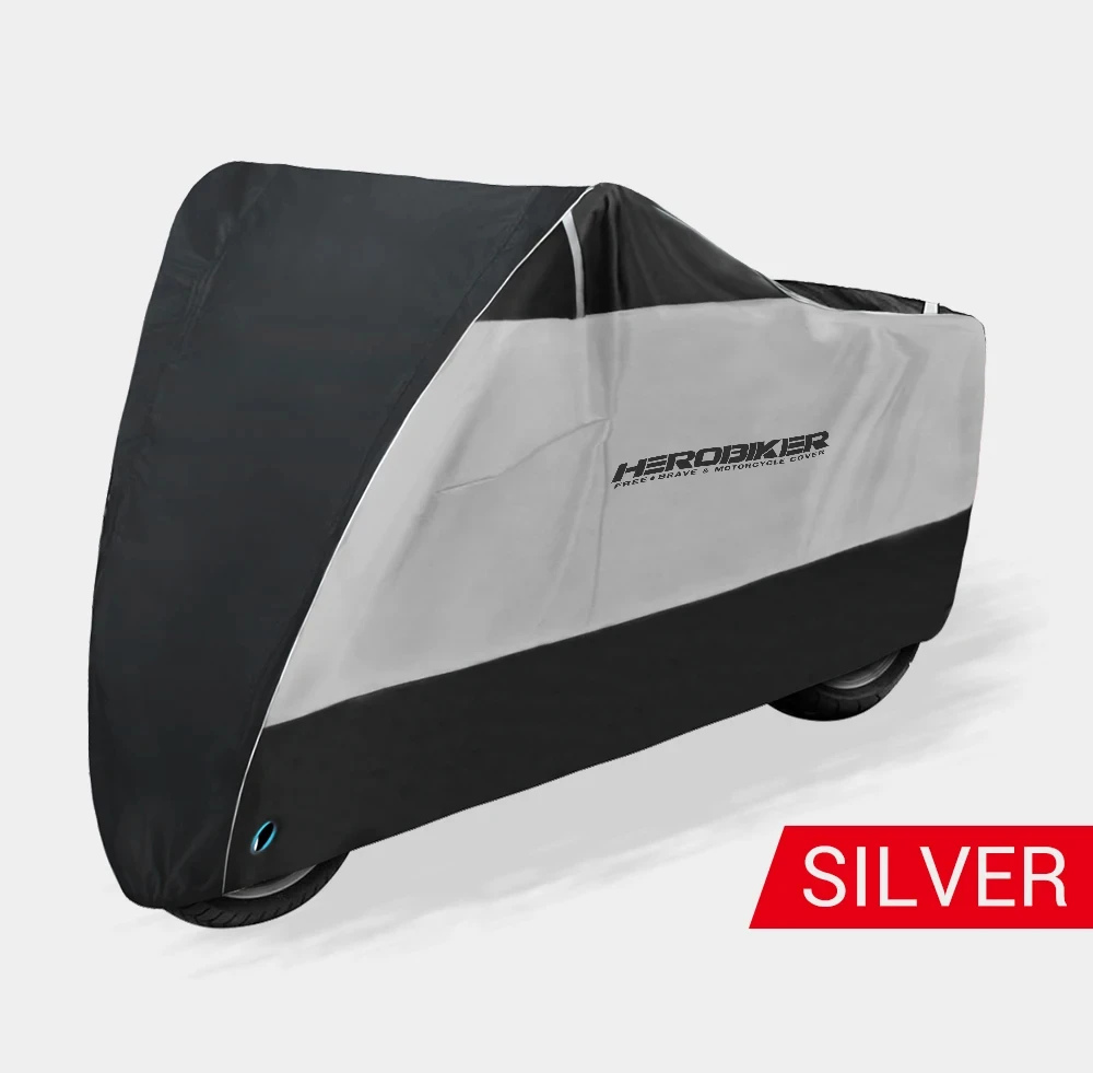 Wasserdichte Motorradabdeckung M L XL XXL XXXL XXXXL Ganzjahres-Motorradabdeckung Staubdicht UV-Schutz Outdoor Camping Moto Cover – Detail 9