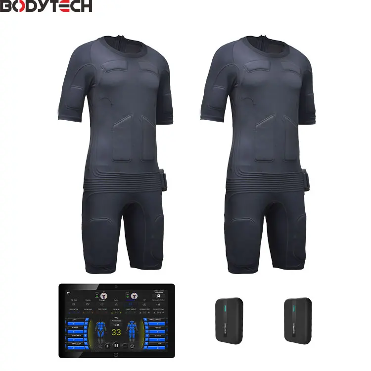 Wireless EMS Pro Training Suit  Ultra Lightweight Smart Gym Wear for Home Muscle Stimulation & Body Enhancement