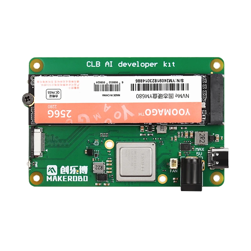 라즈베리 파이 5 AI 키트, AI 가속기, PCIE to M.2 확장 보드 Hailo-8