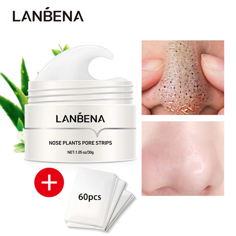 

30g Blackhead Remover Nose Mask Acne Treatment Black Deep Cleansing Mask Black Dots Pore Strip New Style T Area Skin Care