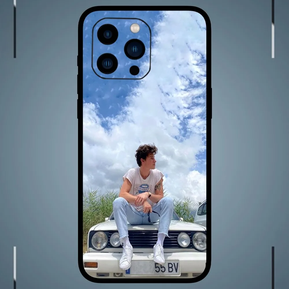 Singer S-Shawn M-Mendes Phone Case For iPhone 15 14 13 12 11 Pro Max mini XS XR X 8 Plus SE Cover