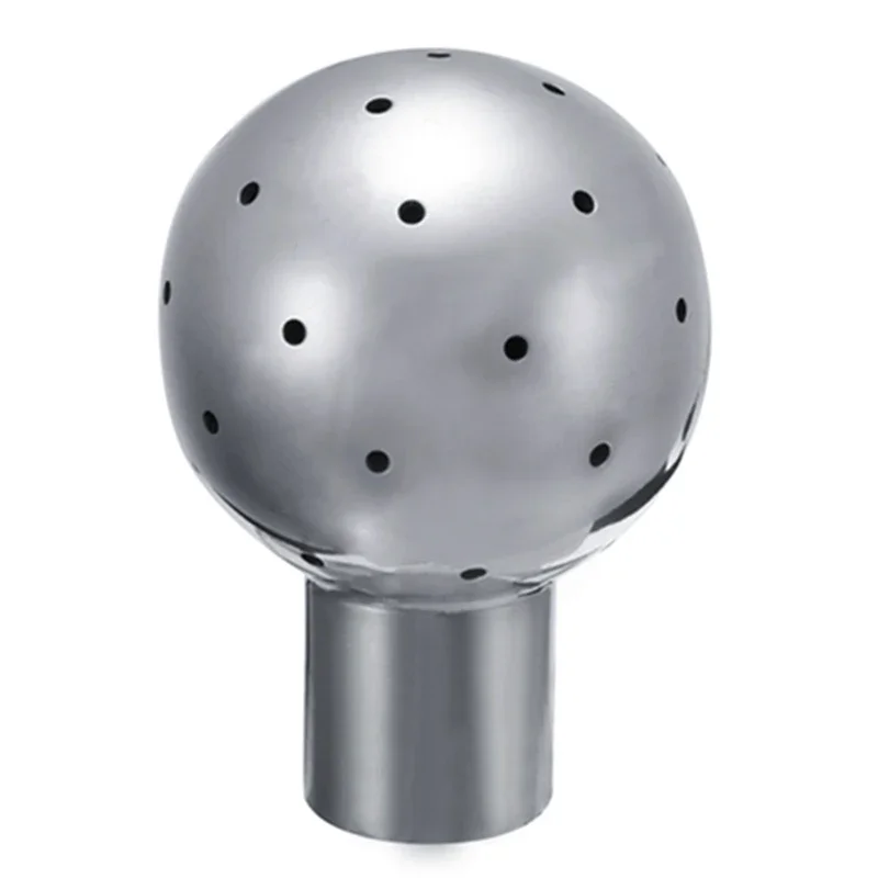 

360 Degree Spray Cleaning Ball 1/2 Inch Female Stainless Steel Thread Fixed Spray Ball Coverage Effective Rotary Cleaning ball