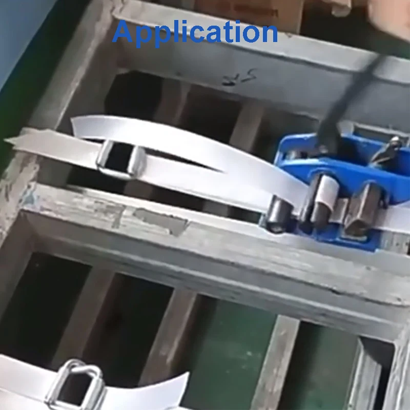 Manual Strapping Tool Fiber Belt Width 13-50mm Fibrous Band Packaging Machine Woven Polyester Tape Wrapping Tightener Tensioner