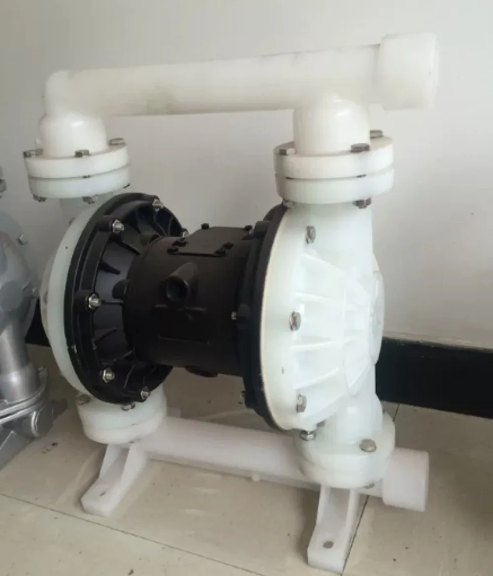 

1.5 Inch Plastic PP Pneumatic Air Operated Double Diaphragm Pump QBK40 Strong Acid Weak Alkali Corrosion Resistant 100L/min