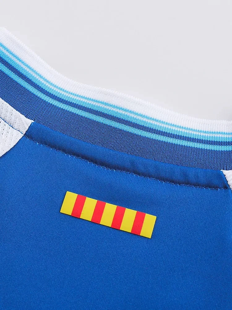 KELME-Camiseta de fútbol de Primera división española, Jersey de jugador Wu Lei n ° 7, 22-23, RCD Espanyol