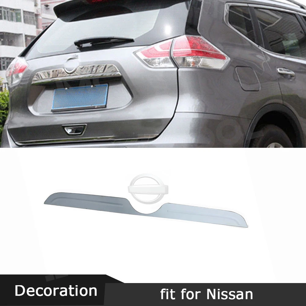 

JMCARCOOL задний бампер, накладка на заднюю дверь, молдинг багажника, украшение для Nissan X-Trail Rogue X Trail Xtrail T32 2014-2017, аксессуары