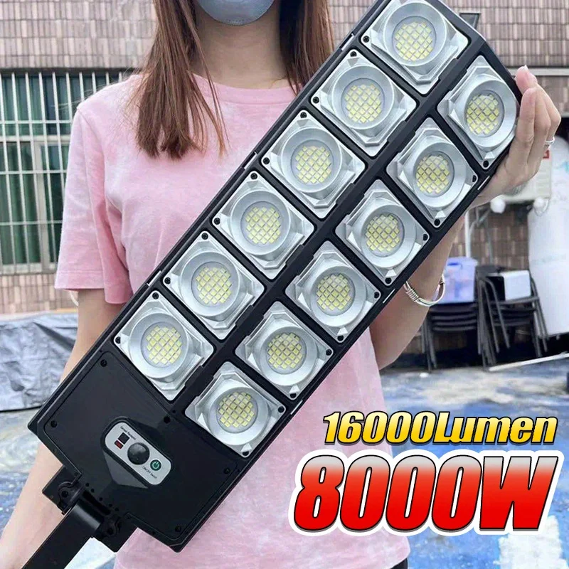 Solar powered LED light with high brightness, 720 LEDs, 3-mode remote control, waterproof IPX4, ≤ 36V voltage, outdoor RV campin