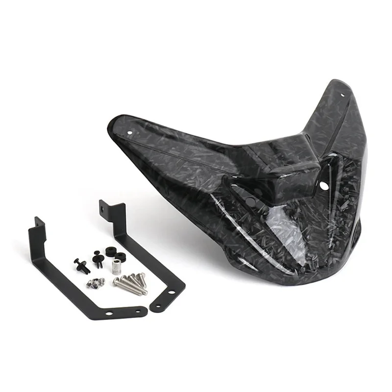 

Motorcycle Front Beak Wheel Fender Nose Extension Cover For Honda XL 750 TRANSALP XL750 Transalp 2023 2024 Parts (Forging)