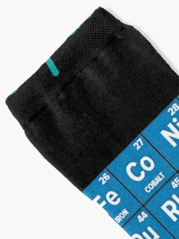 Periodic Table of the Elements Socks Soccer Argentina Designer Man Socks Women's