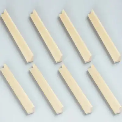 8 pçs enfeites de letras de madeira diy fornecimento bases dominó acessório titular bandeja suporte bege