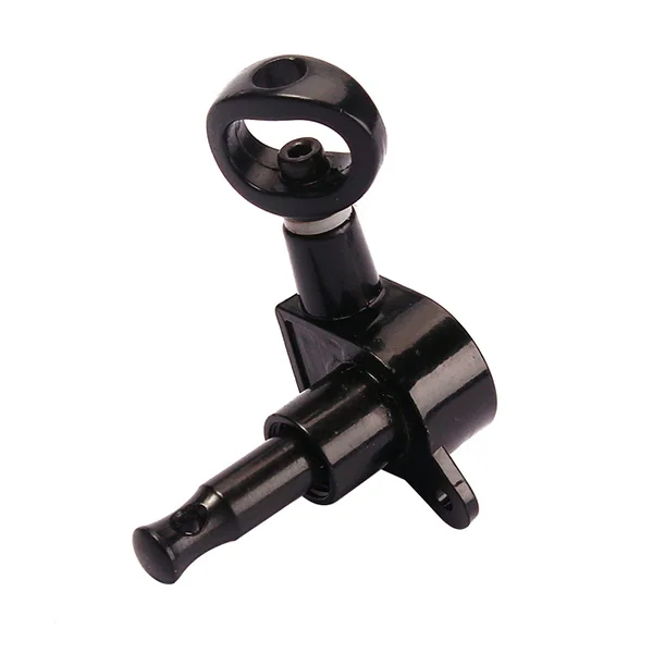 

Pack of 6 Zinc Alloy Guitar Tuning Pegs Machine Heads Black Half Moon Style for Electric Acoustic Guitar String Tuners