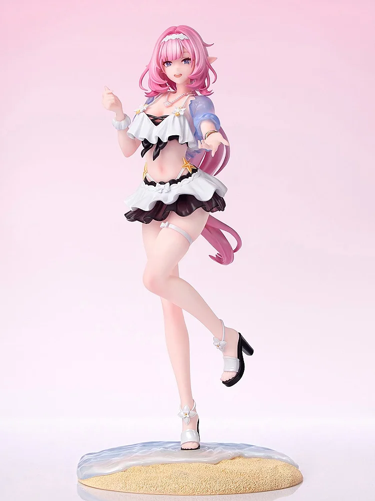 

May Pre Sale Original Honkai Impact 3 Anime Toy Pink Fairy Girl Elysia Beach Sweet Swimsuit Series Figurine Model Collection Toy