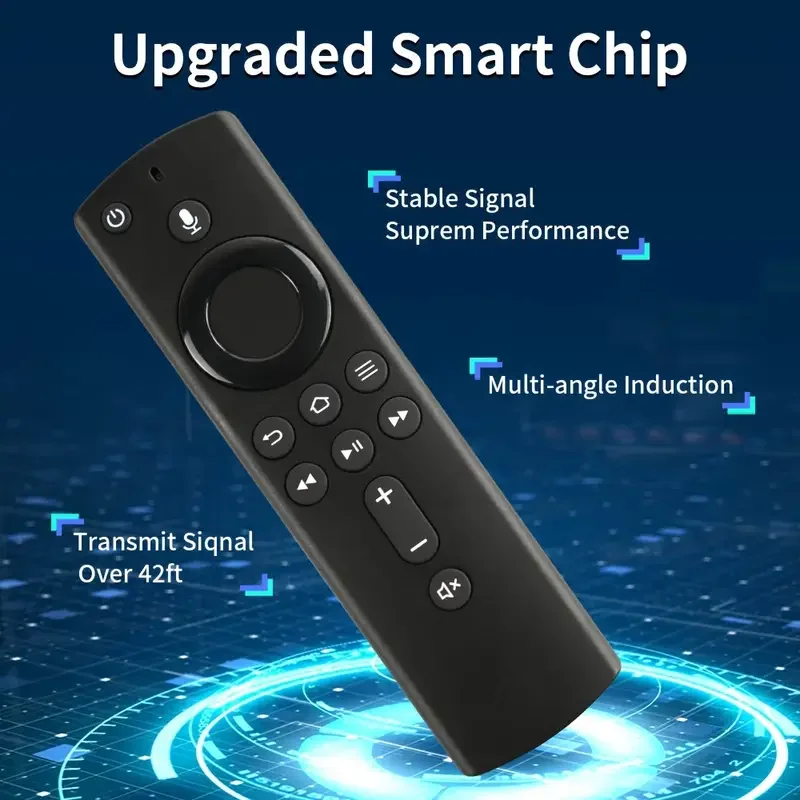 Replacement Voice Remote Control (2nd GEN) L5B83H with Power and Volume Control Fit for 2nd Gen Fire TV Cube and Fire TV Stick